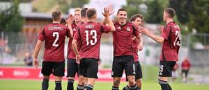 Sparťané se radují z gólu v generálce proti Salzburgu