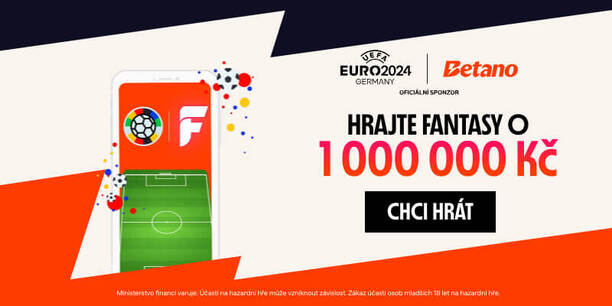 Betano Fantasy EURO 2024: Soutěž zdarma o 1.000.000 Kč u Betana