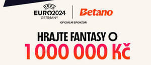 Betano Fantasy EURO 2024: Soutěž zdarma o 1.000.000 Kč u Betana