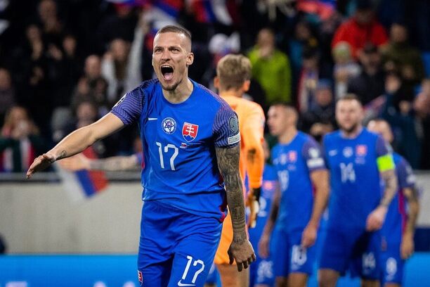 Útočník Sparty Lukáš Haraslín byl nejlepším střelcem Slovenska v kvalifikaci na EURO 2024