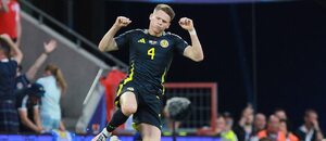 Scott McTominay vstřelil gól Skotska proti Švýcarsku na EURO 2024