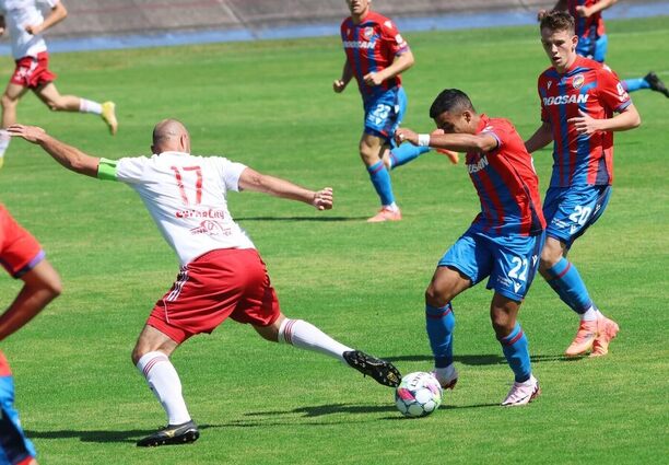 Viktoria Plzeň v přípravném zápase proti Petřínu