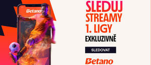 Sledujte live streamy 1. české fotbalové ligy zdarma na Betano TV