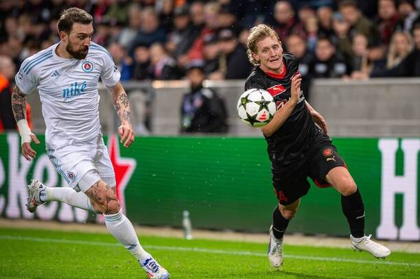 První zápas mezi Midtjyllandem a Slovanem skončil 1-1