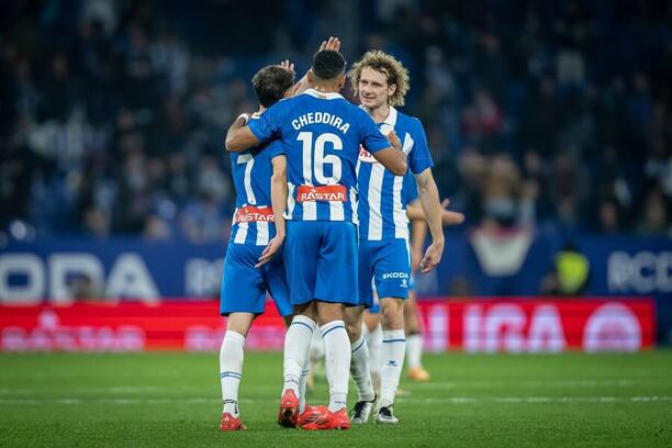 Fotbalisté Espanyolu po výhře nad Celtou Vigo, 15. kolo La Ligy