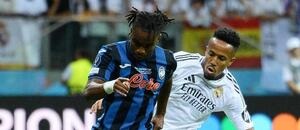 Atalanta proti Realu Madrid v Superpoháru UEFA