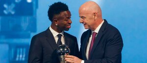 Nejlepší fotbalista na světě 2024 podle FIFA: Vinícius Júnior