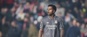 Rodrygo během remízy s Rayem Vallecano