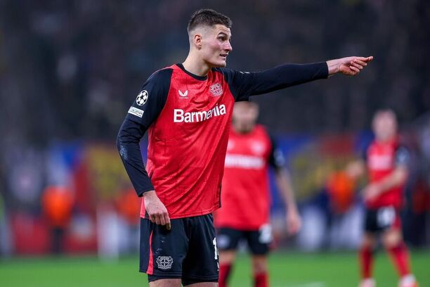 Patrik Schick v utkání 8. kola Ligy mistrů 2024–25 proti Spartě