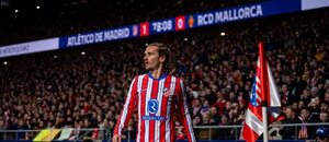 Antoine Griezmann během zápasu 22. kola La Ligy 2024–25