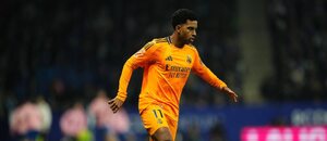 Rodrygo během zápasu s Espanyolem