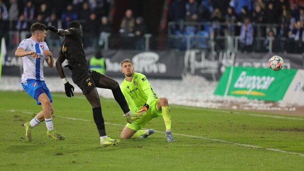 Slavia vyhrála na podzim v Ostravě 1:0