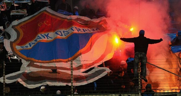 Baník Ostrava: kotel domácích fans