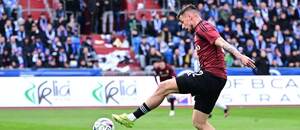 Matěj Ryneš během remízy na Baníku Matěj Ryneš během remízy na Baníku