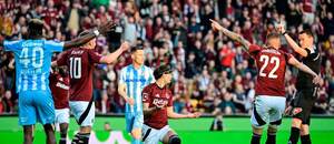 Semifinále MOL Cupu 2024–25 mezi Spartou a Plzní Semifinále MOL Cupu 2024–25 mezi Spartou a Plzní