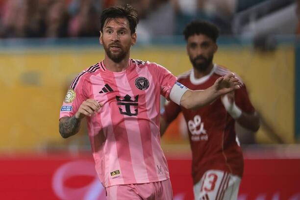 Lionel Messi v dresu Inter Miami Lionel Messi v dresu Inter Miami