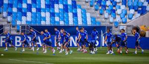 Fotbalisté Slovanu Bratislava v přípravě na 2. předkolo Ligy mistrů Fotbalisté Slovanu Bratislava v přípravě na 2. předkolo Ligy mistrů