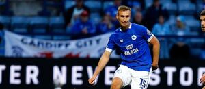 Sivert Mannsverk v dresu Cardiffu Sivert Mannsverk v dresu Cardiffu