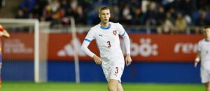 Ondřej Kričfaluši během zápasu české reprezentace do 21 let Ondřej Kričfaluši během zápasu české reprezentace do 21 let