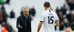 Eric Dier a José Mourinho toho spolu zažili hodně na hřišti i mimo něj Eric Dier a José Mourinho toho spolu zažili hodně na hřišti i mimo něj