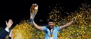 Hráči Pyramids FC slaví vítězství v africké Lize mistrů CAF Hráči Pyramids FC slaví vítězství v africké Lize mistrů CAF