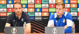 Marek Bakoš a Matěj Vydra z Plzně Marek Bakoš a Matěj Vydra z Plzně