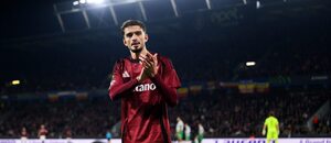 Albion Rrahmani po vystřídání v zápase se Shamrockem Albion Rrahmani po vystřídání v zápase se Shamrockem