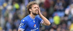 Alexander Munksgaard z Baníku Ostrava ve střetnutí proti Zlínu Alexander Munksgaard z Baníku Ostrava ve střetnutí proti Zlínu