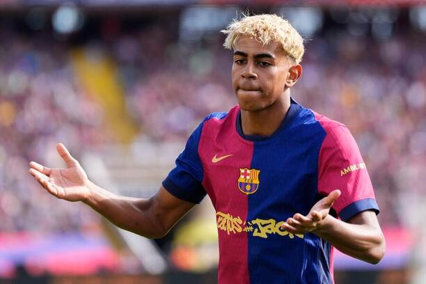 Lamine Yamal z Barcelony v El Clásicu proti Realu Madrid Lamine Yamal z Barcelony v El Clásicu proti Realu Madrid